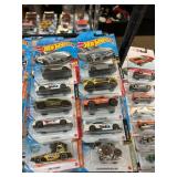10 Hot Wheels Die-Cast Cars