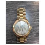 Michael Kors Gold-Tone Analog Watch