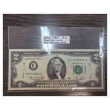 1976 $2 Federal Reserve Note UNC