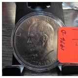 1976 Eisenhower Bicentennial Dollar Coin