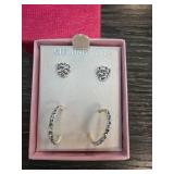 Sterling Silver Earring Set with Box