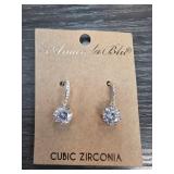 Amanda Blu Round-Cut Drop Earrings