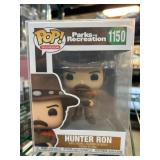 Funko Pop Parks and Recreation Hunter Ron