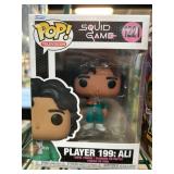 Funko Pop Squid Game Player 199 Ali Figure