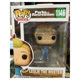 Funko Pop! Parks and Recreation Leslie The Riveter