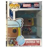 Funko Pop Marvel 938 Gingerbread Thor Figure