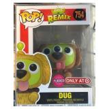 Funko Pop Remix Dug #754 Flocked Exclusive
