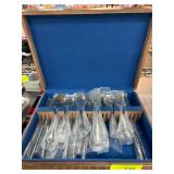 National Stainless Flatware Set with Wooden Case