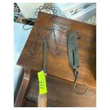 Chatillon's Balance Scale and Wire Figure Utensil