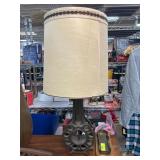 Industrial-Style Lamp With Metal Base
