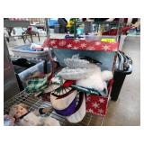Holiday Decorations in Snowflake Box