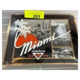 1990 Goodyear Miami Graphic Glass Tray