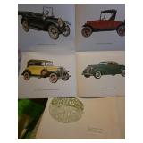 Chevrolet Vintage Cars Prints with Envelope