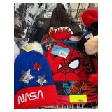 Spider-Man Backpack, Hat, and Gloves