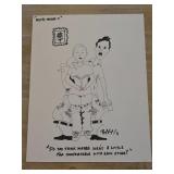 Original Pen and Ink Illustration