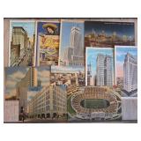 Unused Vintage Postcards of Cityscapes