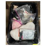 Costume and Plush Items in Bin