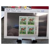 1991 US #2479 Fawn Issue Mini NH Zip Block