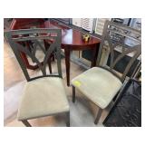 Two Metal Chairs by Benchmark Enterprise