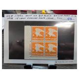 1978 15-Cent USPS ZIP Block Stamps