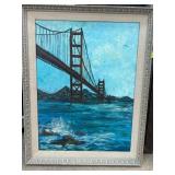 Golden Gate Bridge Painting on Duro Canvas