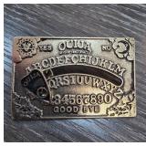 Ouija Board-Inspired Enamel Pin