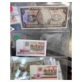 Foreign Banknotes from Multiple Countries