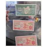 Burundian Franc Banknotes " 10 and 20 Francs