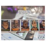 1997 US 32 Cent Monsters Stamp Set