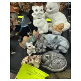 Cat Figurines and Decor