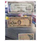 Japanese Government Pesos and Indonesia Rupiah Not