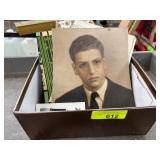 Vintage Photographs and Newspaper Clippings