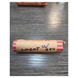 Roll of Wheat Pennies in Paper Wrapper