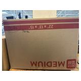 20 pound box of misc clothing items