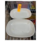 Corning Ware P-140-B Oval Dishes
