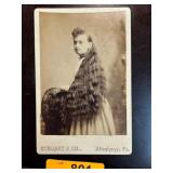 19th-Century Stewart & Co. Cabinet Photo