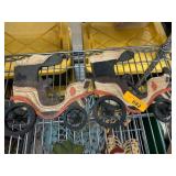 Wood Decorative Carriage Figures