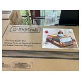 KidKraft Fire Truck Toddler Bed in Original Box