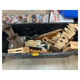Box of Decorative Wooden Items