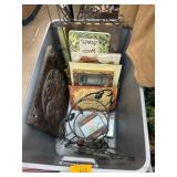 Decorative Items in Storage Bin