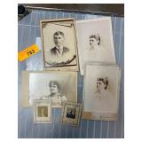 Vintage Cabinet Card Photos