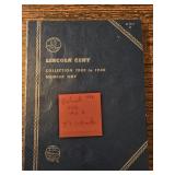 Lincoln Cent Collection 1909-1940 Album