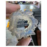 Sabino Frosted Glass Fish Motif Ornament