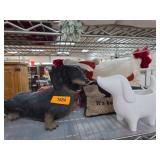 Dachshund-Themed Decorative Lot