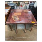 Vintage Bridge Table by Pride Tables & Novelties