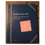 Lincoln Head Cent Collection Starting 1941