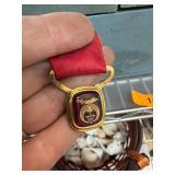 Shriners Medallion with Red Ribbon