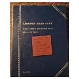 Lincoln Head Cent Collection Starting 1941