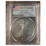 2026 (W) American Silver Eagle PCGS MS70