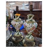 Italian Ceramic Decorative Table Lamps